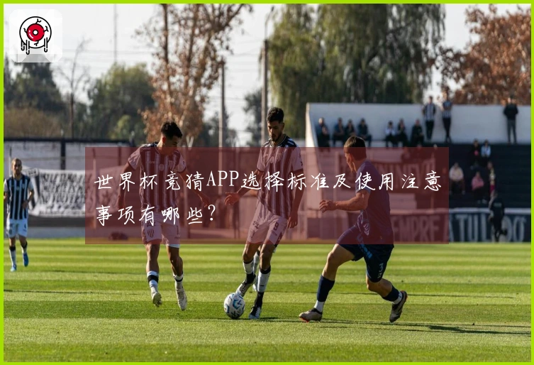 世界杯竞猜APP选择标准及使用注意事项有哪些？
