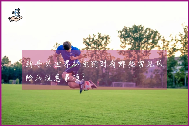 新手买世界杯竞猜时有哪些常见风险和注意事项？
