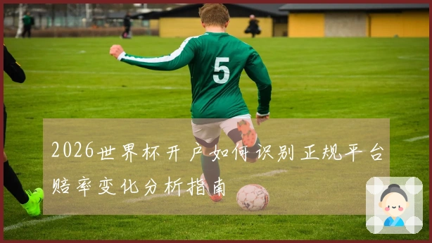 2026世界杯开户如何识别正规平台赔率变化分析指南
